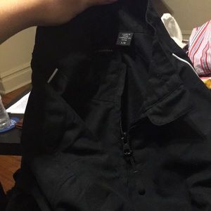 Jacket black short sleeves